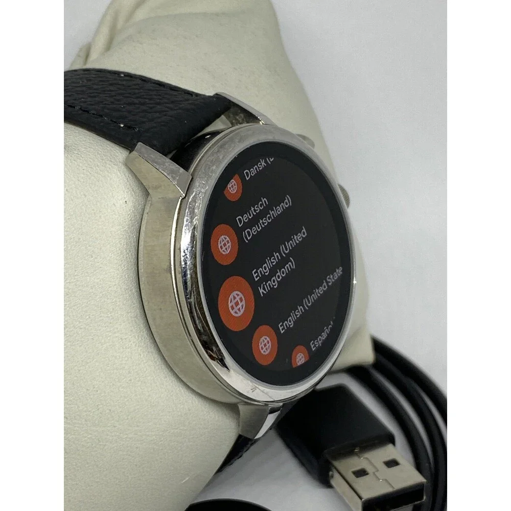 Fossil Gen 4 Authentic Digital Dial Smart Watch Custom Band FTW6017 DC429
